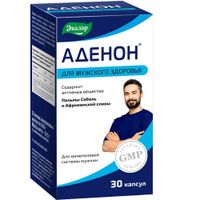 Аденон Эвалар капсулы желатиновые мягкие 0,65г 30шт, миниатюра