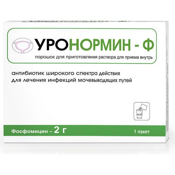 Уронормин-Ф порошок для приг. раствора для приема внутрь 2г 6г