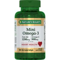 Омега-3 Мини Nature's Bounty/Нэйчес баунти капсулы 900мг 90шт, миниатюра фото №19