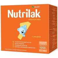 Смесь сухая молочная адаптированная начальная для детей 0-6 мес. 1 Nutrilak/Нутрилак 1050г