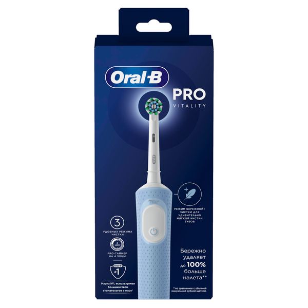 Щетка зубная электрическая Vitality Pro D103.413.3 тип 3708 с зарядным устройством тип 3757 Oral-B/Орал-би