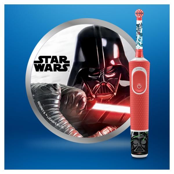 Насадки для электрической зубной щетки детский Star Wars EB10K Oral-B/Орал-би 2шт фото №5