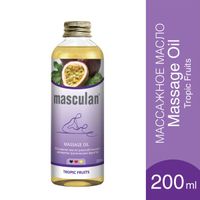 Маскулан масло массажное masculan расслабляющее с ароматом тропических фруктов фл.200мл