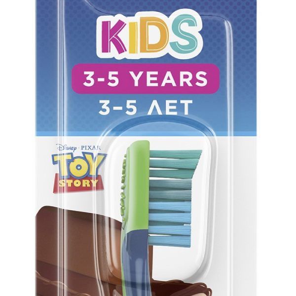 Щетка зубная экстрамягкая для детей 3-5 лет История игрушек Kids Oral-B/Орал-би (ToySt)