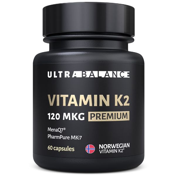 Витамин К Премиум моно витамин UltraBalance/УльтраБаланс капсулы 120мкг 60шт минирин таб 120мкг 30