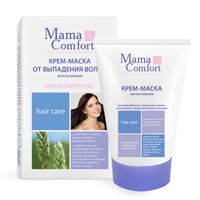 Крем-маска от выпадения и ломкости волос интенсивная с витаминами и пребиотиком Mama Comfort/Мама комфорт 100мл