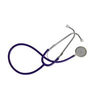 Стетоскоп медсестринский фиолетовый 04-АМ300 Amrus/Амрус миниатюра фото №3