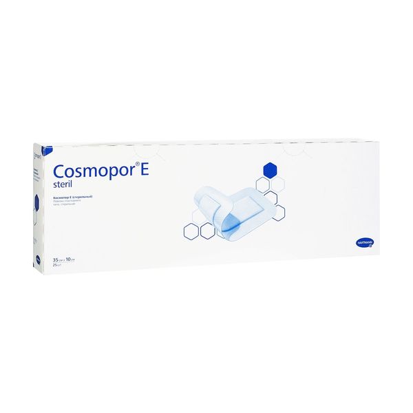 Повязки пластырная стерильная Steril Cosmopor E/Космопор Е 35х10см 25шт (901037)