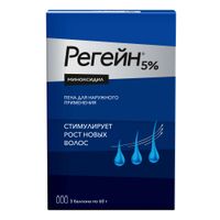 Регейн пена для наружного применения баллон 5% 60г 3шт
