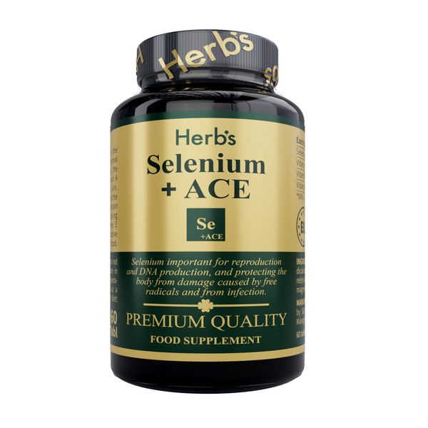 Селен+АСЕ витамины Herb's/Хербc таблетки 0,40г 60шт