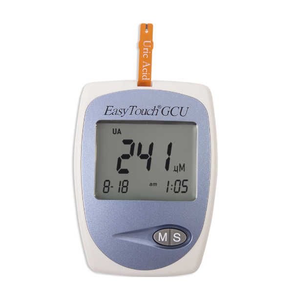 Анализатор крови для самоконтроля уровня глюкозы, холестерина и мочевой кислоты GCU Easy Touch/Изи Тач фото №2