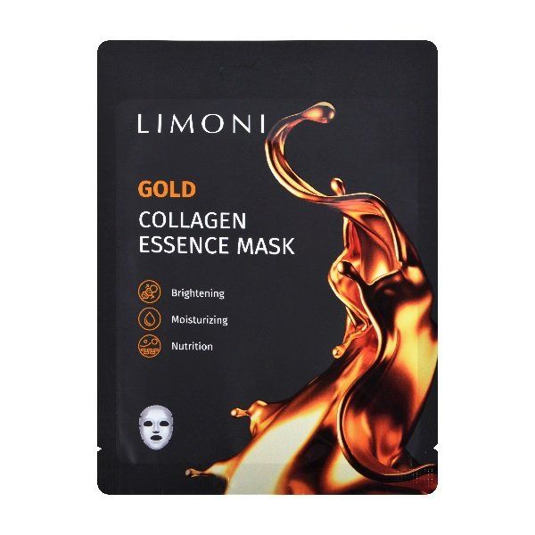 Маска для лица восстанавлив. с коллоид.золотом и коллагеном Gold Collagen Essence Mask 23 г