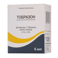 Тобразон капли глазные 0,1%+0,3% 5мл, миниатюра