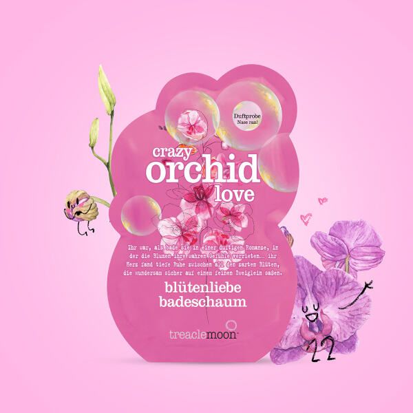 Пена для ванны Влюбленная орхидея Treaclemoon 80г VO1F0176           фото №4