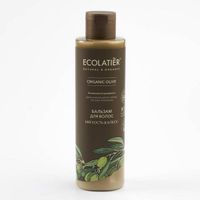 Бальзам для волос Мягкость & Блеск Серия Organic Olive, Ecolatier Green 250 мл миниатюра фото №3