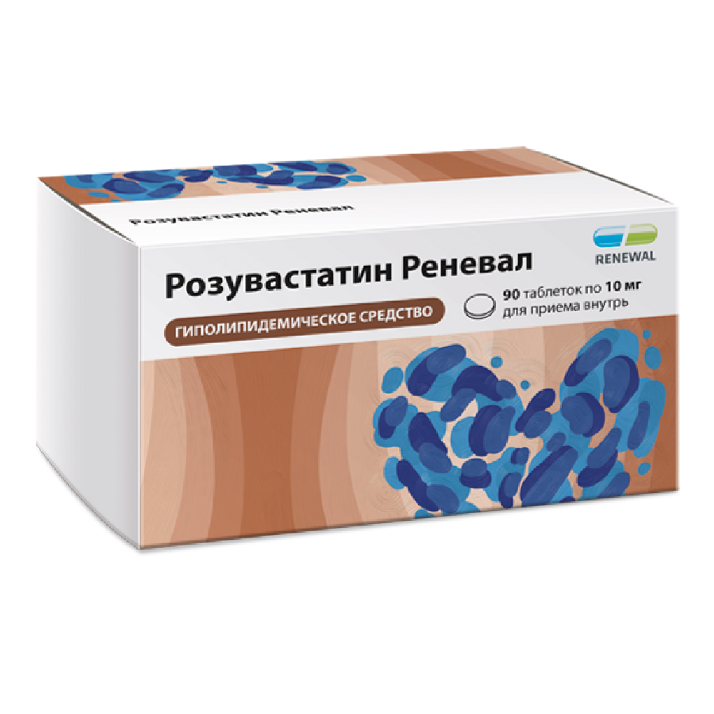 Аналоги и заменители для Розувастатин Реневал таблетки п/о плен. 10мг 90шт  — список аналогов в интернет-аптеке ЗдравСити
