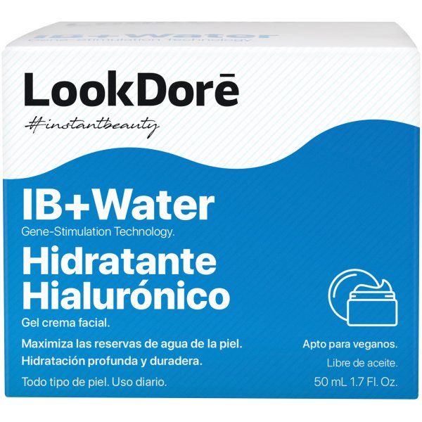 Гель-крем для интенсивного увлажнения с гиалуроновой кислотой LookDore IB+ Lookdore банка 50мл