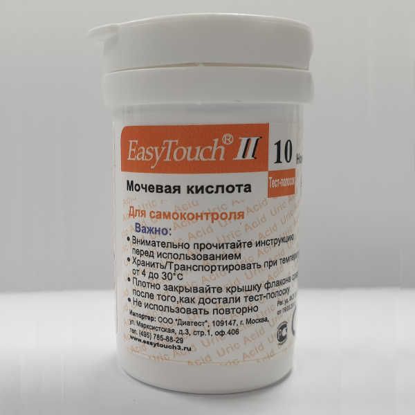 Тест-полоски для самоконтроля мочевой кислоты Easy Touch/Изи Тач 25шт (SU103-25) Bioptik Technology, Inc