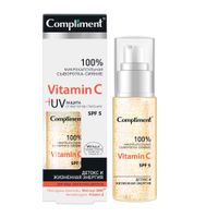 Сыворотка-сияние для лица и зоны декольте микрокапсульная Vitamin C Compliment/Комплимент 50мл