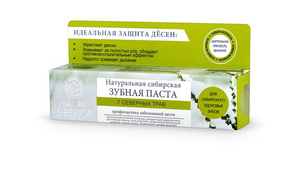 Паста зубная 7 северных трав Natura Siberica/Натура Сиберика туба 100г