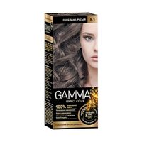 Крем-краска для волос пепельно-русый Gamma Perfect color Свобода тон 8.1
