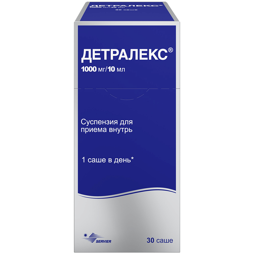 Детралекс сусп. для внутр. прим. 1000мг/10мл 30шт - купить лекарство в  Москве с экспресс доставкой на дом, официальная инструкция по применению