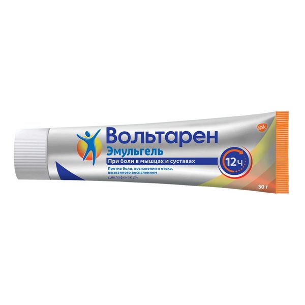 Вольтарен Эмульгель гель для наружного применения 2% 30г фото №2