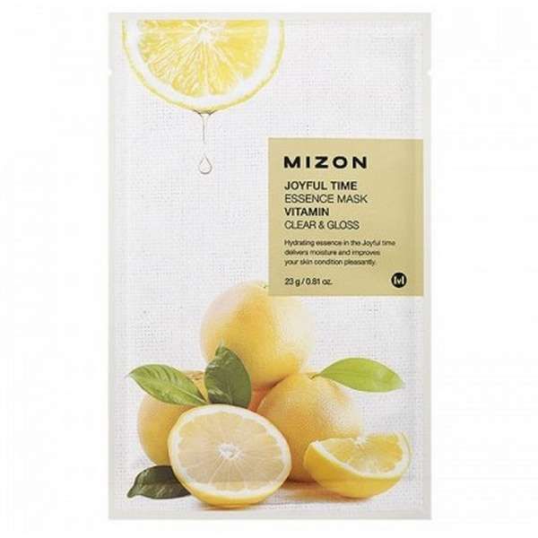 Маска для лица с витамином с Joyful time essence mask vitamin c MIZON 23г COSON Co., Ltd 1526866 - фото 1