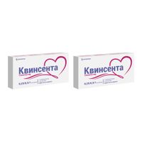 2Х Квинсента раствор для п/к введ. шприц-ручка 0,25/0,5/1мг/доза 3мл 1шт+Иглы 9шт