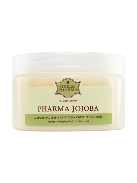 Маска GREEN PHARMA (Грин фарма) для волос высокой степени увлажнения Pharma Jojoba Экспресс 250 мл фото №2