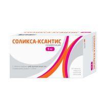 Соликса-Ксантис таблетки п/о плен. 5мг 60шт, миниатюра фото №4