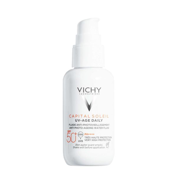 Флюид солнцезащитный против признаков фотостарения невесомый SPF50+ UV Age-Daily Capital Soleil Vichy/Виши фл. 40мл (МВ364300)