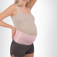 Бандаж для беременных дородовой Интерлин MamaLine MS B-1215,розовый, р.S-M миниатюра фото №2