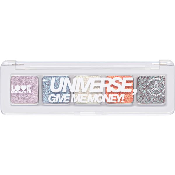 Палетка дуохромных теней для век Universe, give me money Love Generation тон 01