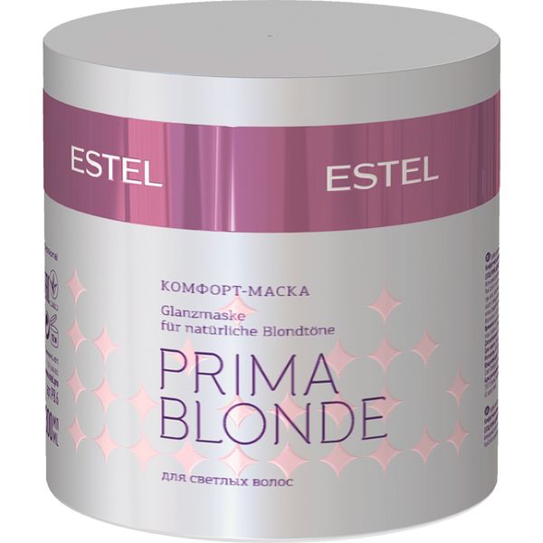 Маска-комфорт для светлых волос Prima blonde Estel/Эстель 300мл комфорт маска для светлых волос prima blonde 300мл