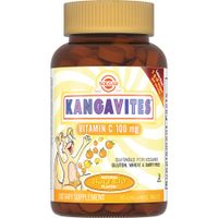 Кангавитес с витамином С для детей Solgar/Солгар таблетки жевательные 90шт